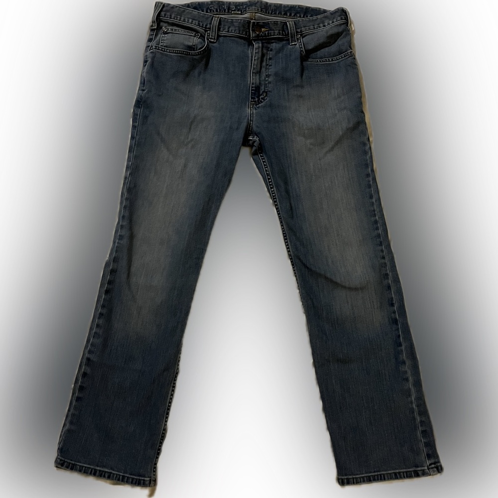 Carhartt Men's Blue Relaxed Fit Jeans 36x30
